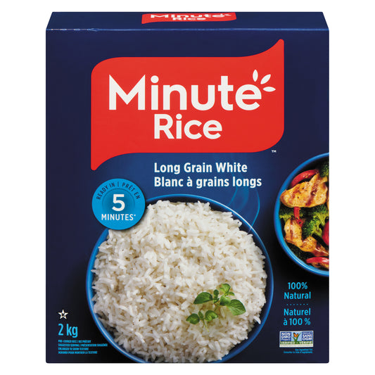 MINUTE RICE RICE, 8 X 2 KG
