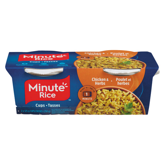 MINUTE RICE READY TO SERVE CHICKEN RICE, 8 X 2 X 125 G