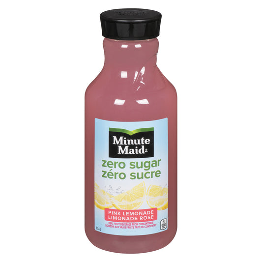 MINUTE MAID PINK LEMONADE ZERO SUGAR, 6 X 1.54 L