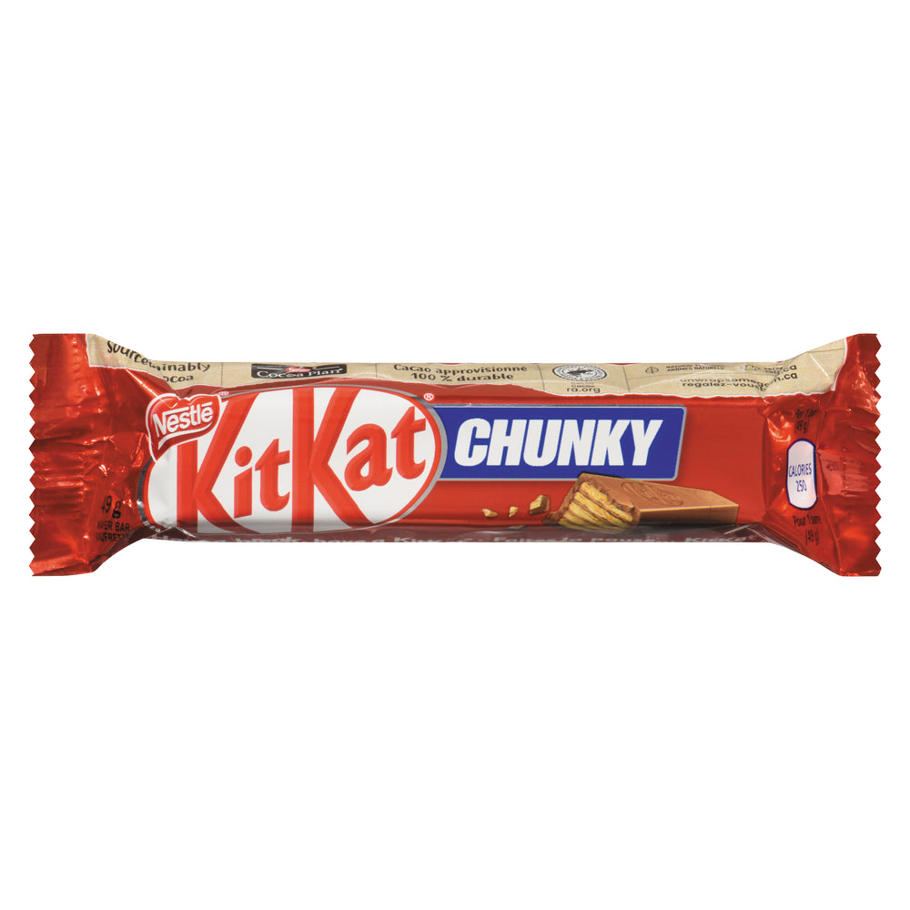 NESTLE KITKAT CHUNKY MILK, 24 X 49 G