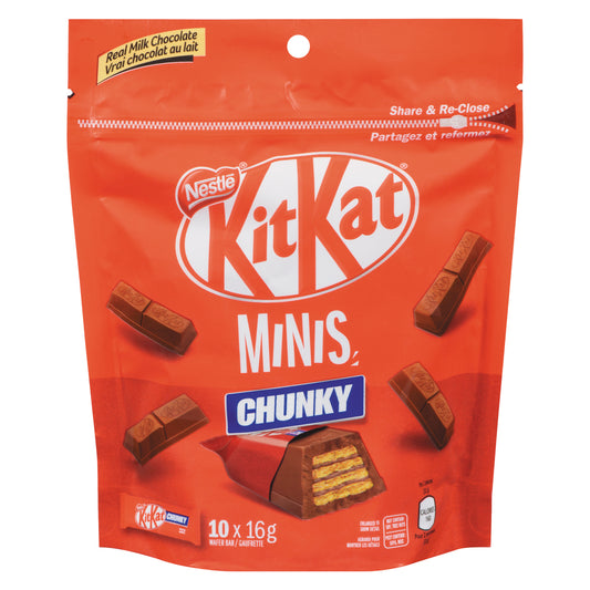 NESTLE KITKAT CHUNKY MINIS, 10 X 160 G