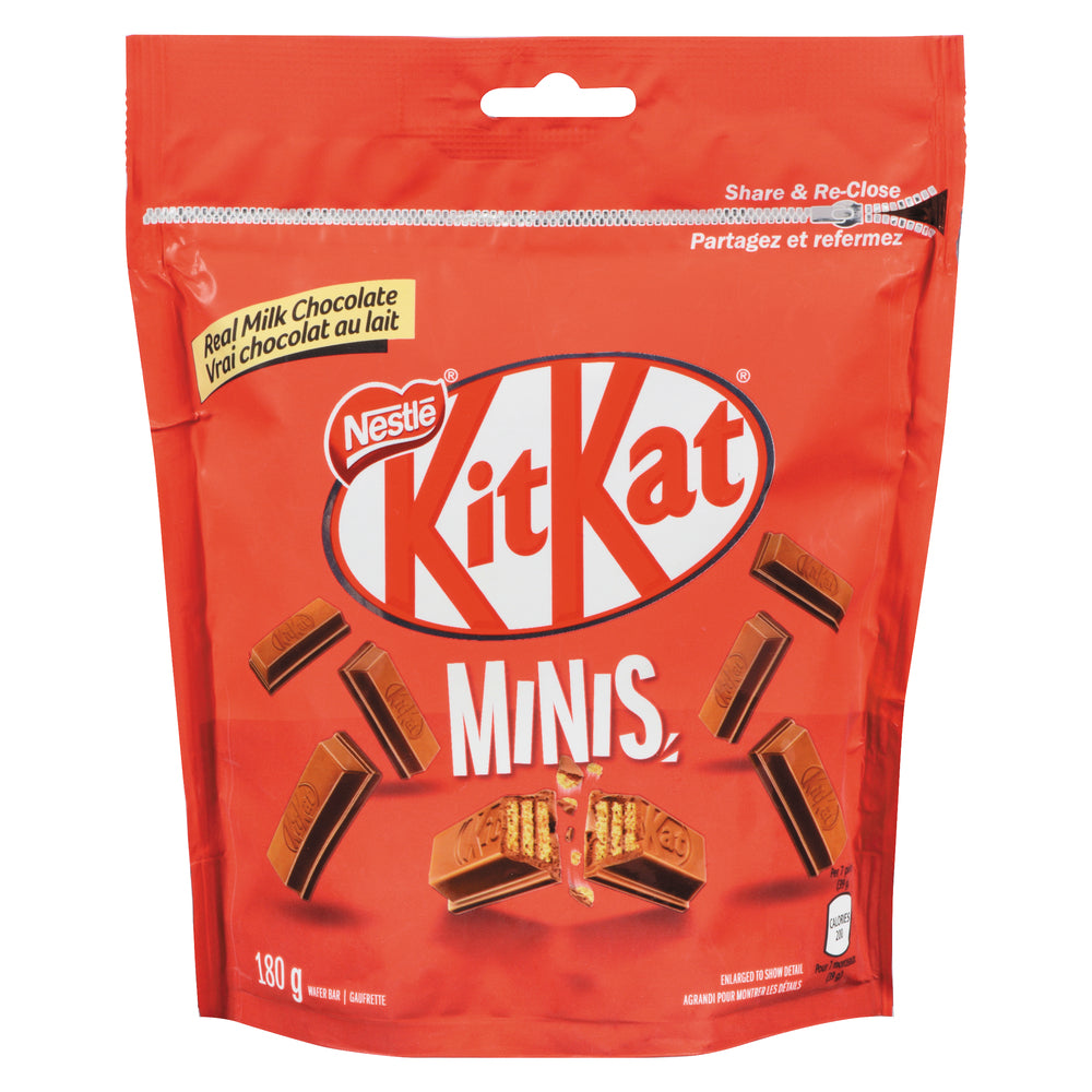 KIT KAT MINI CHOCOLATE BARS CELLO, 10 X 180 G