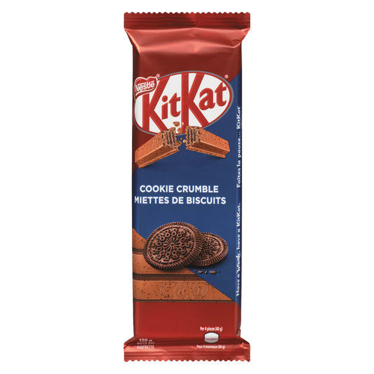 NESTLE KITKAT COOKIE CRUMBLE BAR, 15 X 120 G