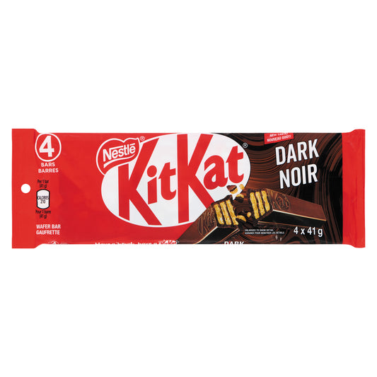 NESTLE CHOCOLATE BAR KIT KAT DARK, 19 X 164 G