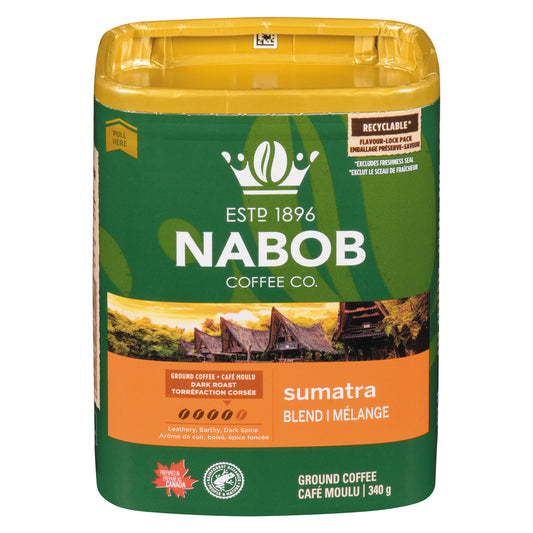 NABOB COFFEE SUMATRA, 6 X 340 G