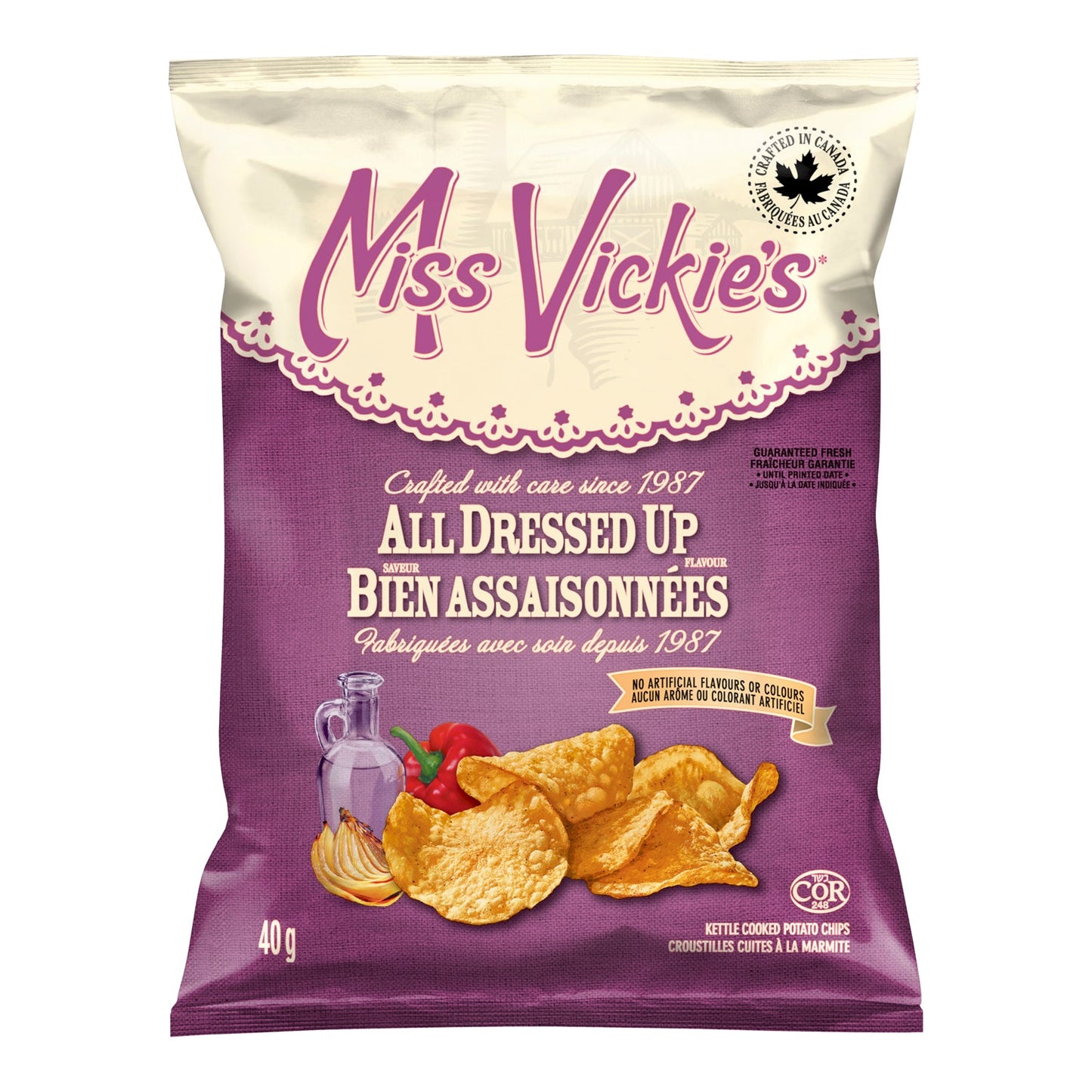 MISS VICKIES, ALL DRESSED, 40 X 40G
