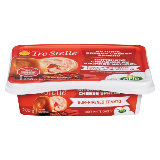 TRESTELL SUN-RIPENED TOMATO CREAM CHEESE, 10 X 200 G