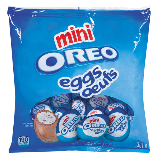 OREO MINI CHOCOLATE EGGS, 12 X 381 G