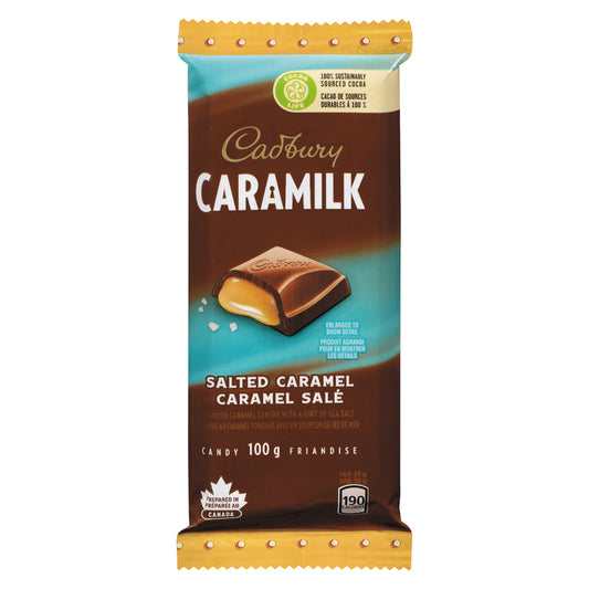 CADBURY SALTED CARAMILK, 19 X 100 G