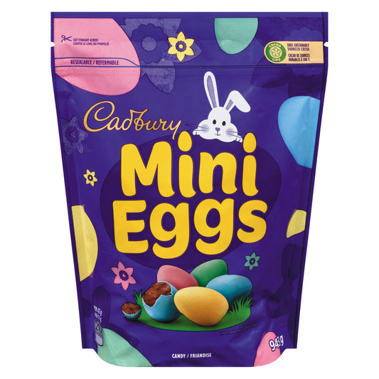 CADBURY CHOCOLATE MINI EGGS JUMBO, 12 X 943 G