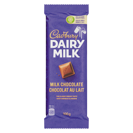 CADBURY DAIRY MILK CHOCOLATE FAMILY SIZE, 21 X 100 G