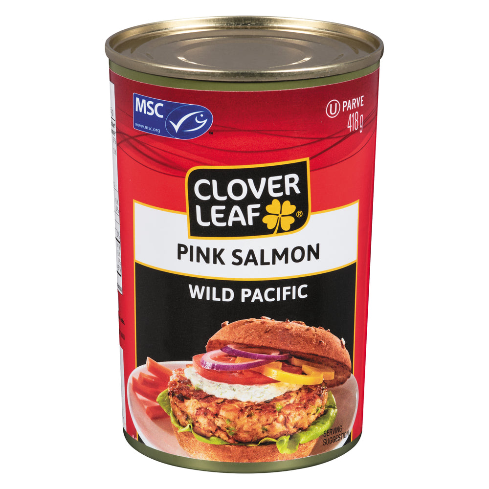 CLOVERLEAF PINK SALMON, 24 X 418 G