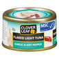 CLOVERLEAF LIGHT TUNA FLAKES GARLIC CHILI, 24 X 85 G