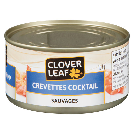 CLOVERLEAF SHRIMP COCKTAIL, 24 X 106 G