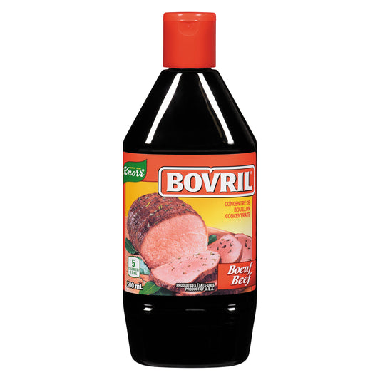 BOVRIL CONCENTRATED BEEF BOUILLON, 12 X 500 ML