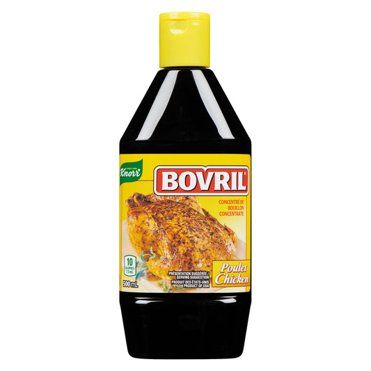 BOVRIL CONCENTRATED CHICKEN BOUILLON, 12 X 500 ML