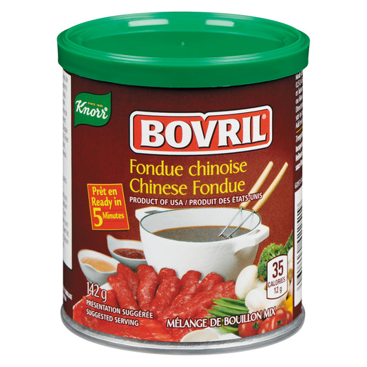 BOVRIL CHINESE FONDUE BOUILLON, 12 X 142 G