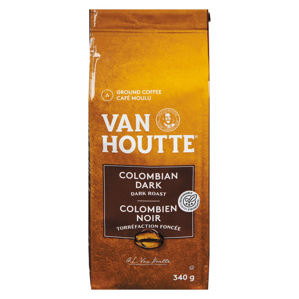 VANHOUTTE COLOMBIAN COFFEE DARK, 6 X 340 G