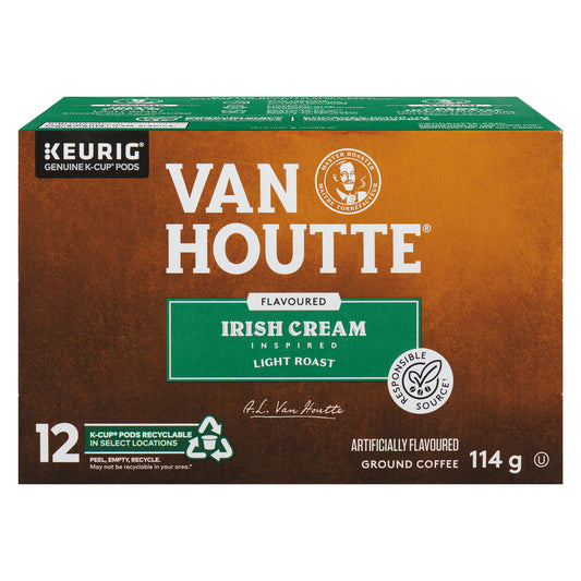 VANHOUTTE COFFEE IRISH CREAM, 6 X 12 X 9.50 G