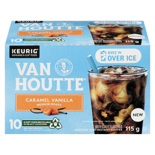 VANHOUTTE KCUP ISG CARAMEL VANILLA, 6 X 10 UN