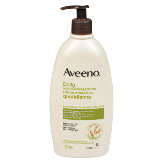 AVEENO DAILY MOISTURIZING LOTION, 3 X 532 ML