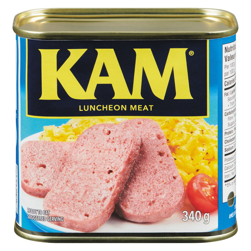MAPLE LEAF KLIK LUNCHEON MEAT REGULAR, 24 X 340 G