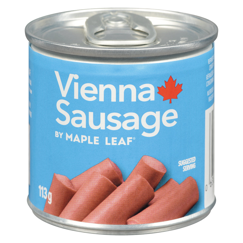 MAPLE LEAF VIENNA SAUSAGE, 24 X 113 G