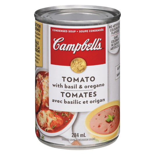 CAMPBELL ORIGINAL TOMATO SOUP WITH OREGANO, 12 X 284 ML