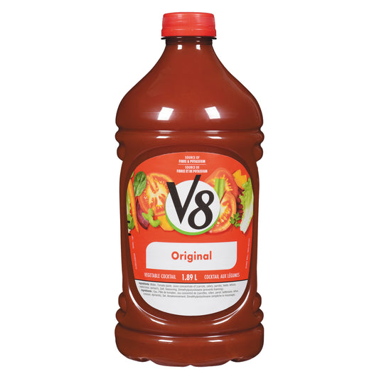 V8 VEGETABLE COCKTAIL, 8 X 1.89 L