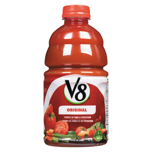 V8 ORIGINAL VEGETABLE COCKTAIL, 12 X 950 ML