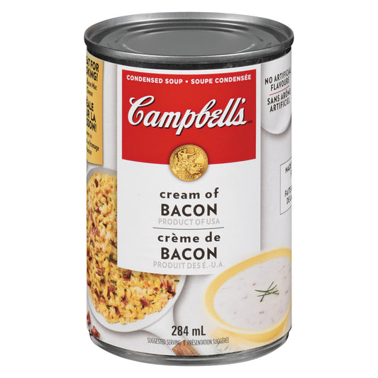 CAMPBELL CREAM OF BACON SOUP, 12 X 284 ML