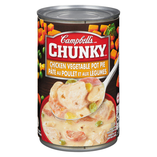 CAMPBELL CHUNKY CHICKEN VEGETABLE SOUP, 12 X 515 ML