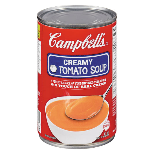 CAMPBELL CREAMY TOMATO SOUP, 12 X 515 ML