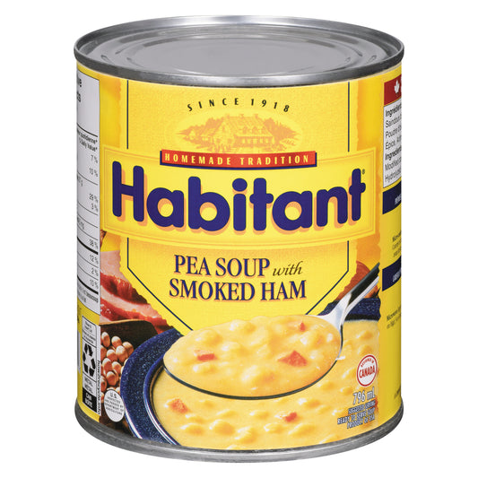 HABITANT PEAS AND HAM SOUP, 24 X 796 ML