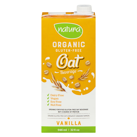 NATURA BOIS ORGANIC VANILLA OAT, 12 X 946 ML