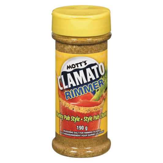 MOTTS CLAMATO RIMMER SEASONING, 12 X 190 G