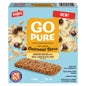 GO PURE COOKED BANANA BREAD OAT BARS, 12 X 175 G