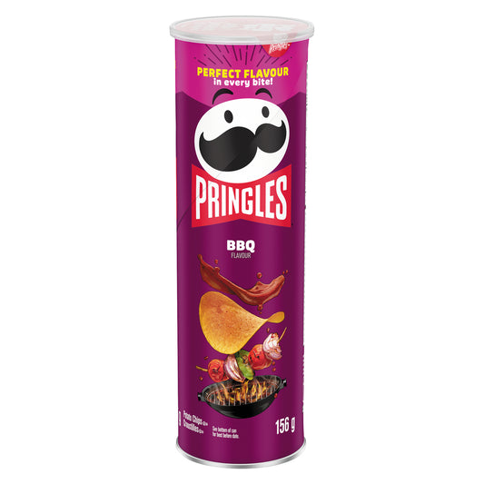 PRINGLES BBQ FLAVORED CRISPS, 14 X 156 G