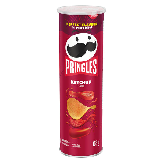 PRINGLES KETCHUP FLAVORED CRISPS, 14 X 156 G