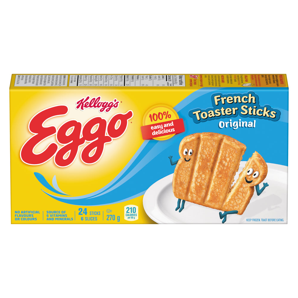 KELLOGGS EGGO ORIGINAL FRENCH TOAST, 12 X 270 G
