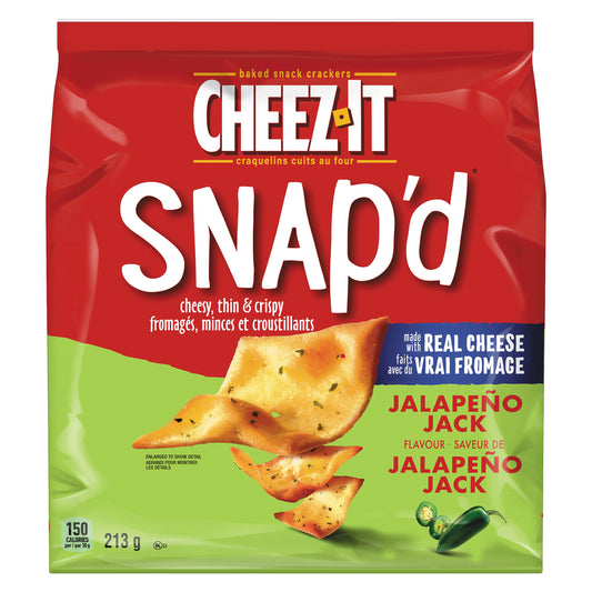 KELLOGG'S CHEEZ-IT SNAP JALAPEÑO, 6 X 213 G