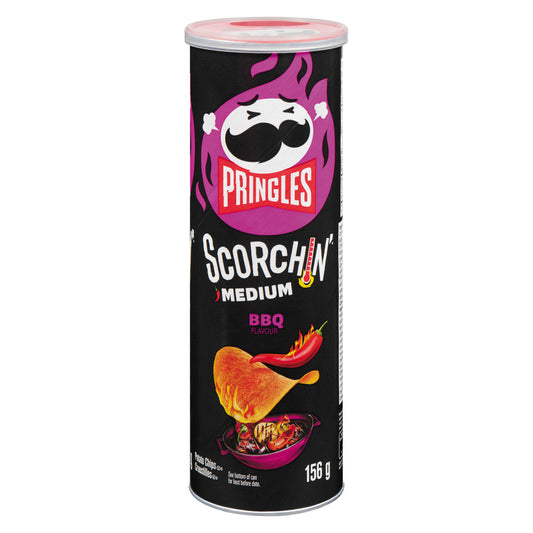 PRINGLES CROUST SCORCHIN' BBQ FLAVOR, 14 X 156 G