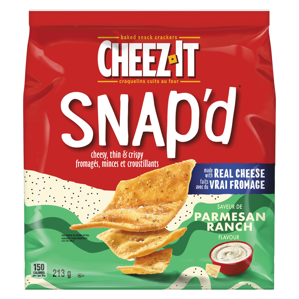 KELLOGG'S CHEEZ-IT CRACKER PARMESAN, 6 X 213 G