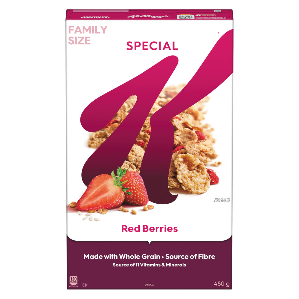 KELLOGG'S BERRY SPECIAL K FAMILY, 8 X 480 G