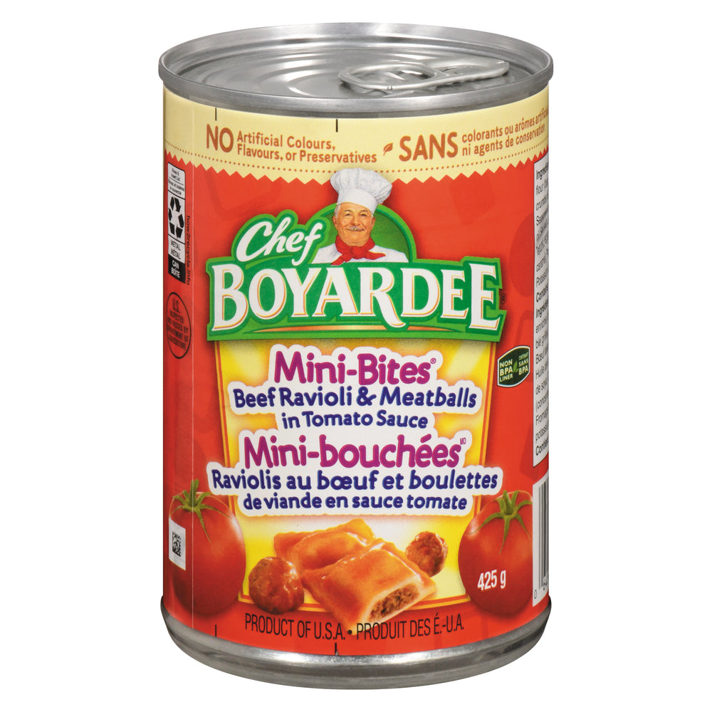 CHEF BOYARDEE MINI BITES, 24 X 425 G