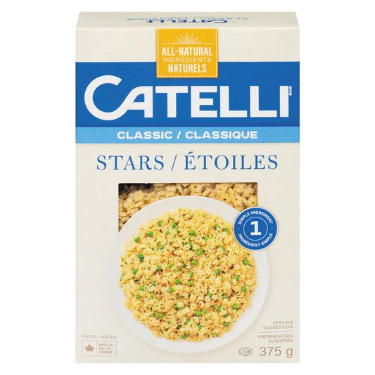 CATELLI LITTLE STARS PASTA, 12 X 375 G