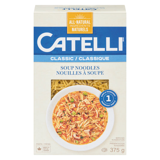 CATELLI MINI SOUP NOODLES, 12 X 375 G