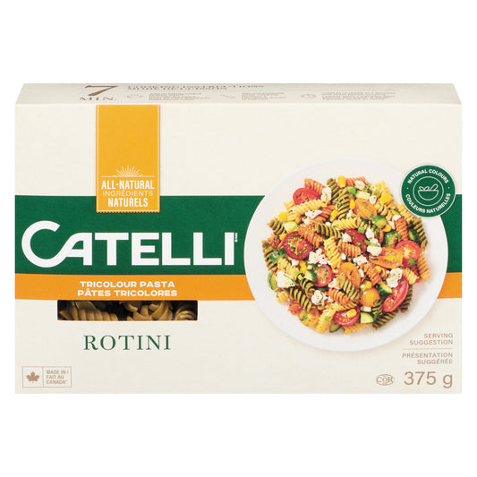 CATELLI SMART PASTA WHOLE GRAIN ROTINI, 12 X 375 G