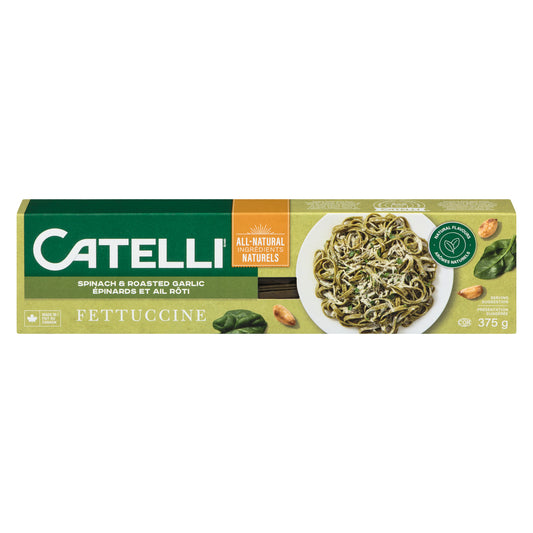 CATELLI BISTRO PASTA SPINACH FETTUCCINE, 12 X 375 G