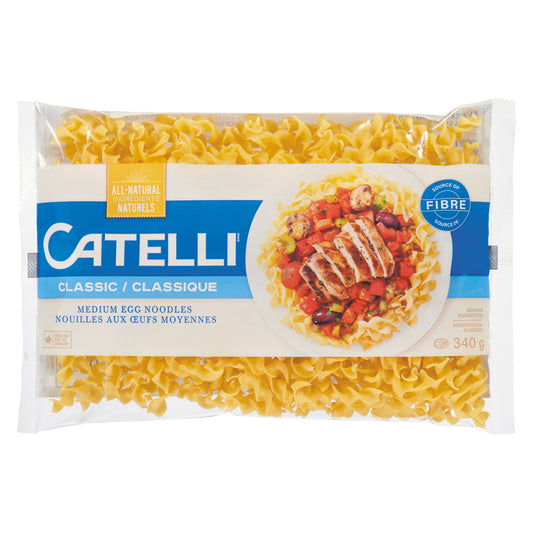 CATELLI MEDIUM EGG NOODLES, 12 X 340 G